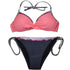 Women Cute Large Swimsuits Push Up Bikini Women Triangle Push Up Bikini Set Molded Bra Swimsuit  Women's Plus Size Swimwear Beach Wear  Bikinis Female Bathing Suit Swimming Suits