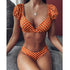 Women Dot Bikini Women Two Piece Swimsuit Women's Bikini Set Swimsuit Micro Strapless 2 Piece Bathing Suit Tie Side Bikini Bottoms Push Up Swimwear Bathing Suit Beach Wear Swimming Suit