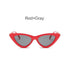 Women Elegant Black Summer Sunglasses Stylish New Popular Cat Eye Design Sunglasses For Woman New Small Eyewear Shades For Women Retro Summer Design Glasses