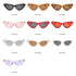 Women Elegant Black Summer Sunglasses Stylish New Popular Cat Eye Design Sunglasses For Woman New Small Eyewear Shades For Women Retro Summer Design Glasses