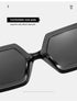 Women Elegant Design Sunglasses Stylish Fashionable Square Shape Sunglasses For Women Latest Unique Chain Style Sun Glasses For Female New Different Shades Large Frame Eyewear