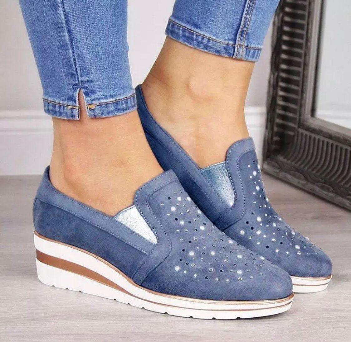 Women Fashion Breathable Platform Shoes Lightweight Non Slip Tennis High Fashion Comfy Fashion Breathable Girls Comfort Casual Lace Up Woman Walking Shoes - STEVVEX Shoes - 106, Casual Women Shoes, Comfortable Shoes, Fashion Women Shoes, High Heel Shoes, Leather Shoes, Leather Women Shoes, Luxury Shoes, Non-Slip Shoes, Shoes, Soft Shoes, Sports Shoes, Strong Shoes, Walking Casual Shoes, Walking Shoes, Women Leather Shoes, Women Shoes - Stevvex.com