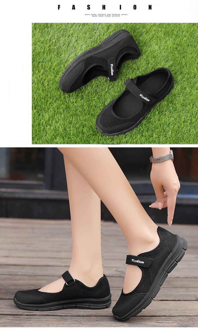 Women Flat Casual Fashion Breathable Mesh Tenis Shoes Women Summer Flat Soft Fashion Lightweight Slip-On Super Light Women Shoes - STEVVEX Shoes - 109, Casual Espadrilles, Casual Sports Sneakers, Casual Women Shoes, Classic Womens Sneakers, Comfortable Shoes, Elegant Women Shoes, Espadrilles, Non-Slip Shoes, Shoes, Soft Shoes, Sport Sneakers, Sports Shoes, Strong Shoes, Walking Shoes, Walking Sneakers, White Shoes, Women sneakers, Women's Sport Sneakers, Womens Espadrilles - Stevvex.com