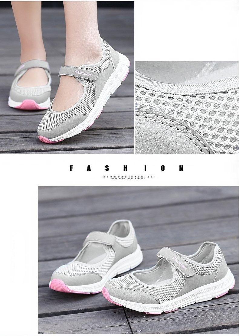 Women Flat Casual Fashion Breathable Mesh Tenis Shoes Women Summer Flat Soft Fashion Lightweight Slip-On Super Light Women Shoes - STEVVEX Shoes - 109, Casual Espadrilles, Casual Sports Sneakers, Casual Women Shoes, Classic Womens Sneakers, Comfortable Shoes, Elegant Women Shoes, Espadrilles, Non-Slip Shoes, Shoes, Soft Shoes, Sport Sneakers, Sports Shoes, Strong Shoes, Walking Shoes, Walking Sneakers, White Shoes, Women sneakers, Women's Sport Sneakers, Womens Espadrilles - Stevvex.com