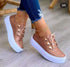 Women Gold Sneakers White Round Head Platform Causal  Sports Cute Pink Fashion Flats Exclusive Women's Cult Fashionable High Platform Calf White Sneaker Lace Up Stylish Casual Walking Sneakers