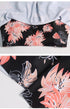 Women High Waist Bikini Plus Size Swimwear Summer Swimsuit Beach Bathing Suit Ruffle Bikini  Floral Printed Ruffle High Waist Bikini Set Women's Tummy Control Bathing Suit Swimsuit Flounce Peplum