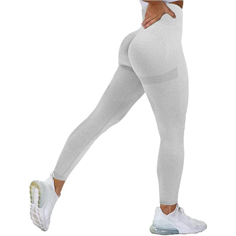 Women High Waist Leggings Female Gym Workout Legging Seamless Leggings Women Push Up Sport Girls Tight Bottom Lift Leggings Yoga Pants Fitness Fashion Push Up Seamless Leggings Breathable Workout Pants