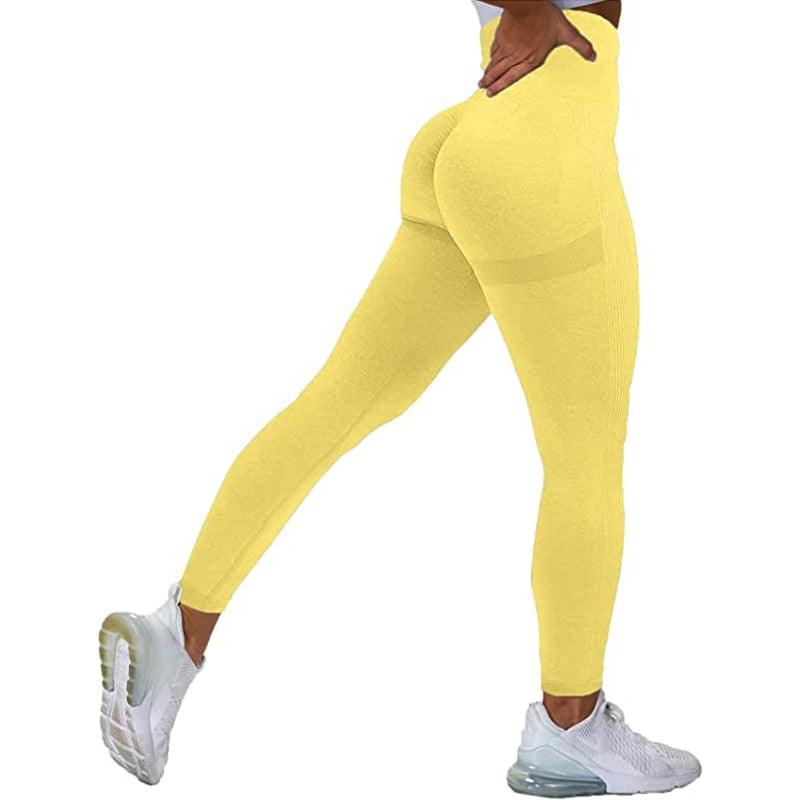 Women High Waist Leggings Female Gym Workout Legging Seamless Leggings Women Push Up Sport Girls Tight Bottom Lift Leggings Yoga Pants Fitness Fashion Push Up Seamless Leggings Breathable Workout Pants