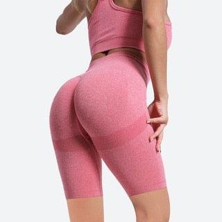 Women High Waist Leggings Female Gym Workout Legging Seamless Leggings Women Push Up Sport Girls Tight Bottom Lift Leggings Yoga Pants Fitness Fashion Push Up Seamless Leggings Breathable Workout Pants