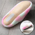 Women Home Slippers With Faux Fur Flats Heel Winter Shoes Keep Warm Shoes For Woman Rainbow Faux Fur Warm Memory Foam Slippers Suede Slip-on Cozy House Shoes Non-Slip Sole