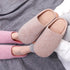 Women Indoor House Plush Soft Cute Cotton Slippers Shoes Non-slip Home Slippers Bedroom Cotton Slippers For Womens Mens Washable Home Shoes Non-Slip Slippers For Travel Spa Hotel