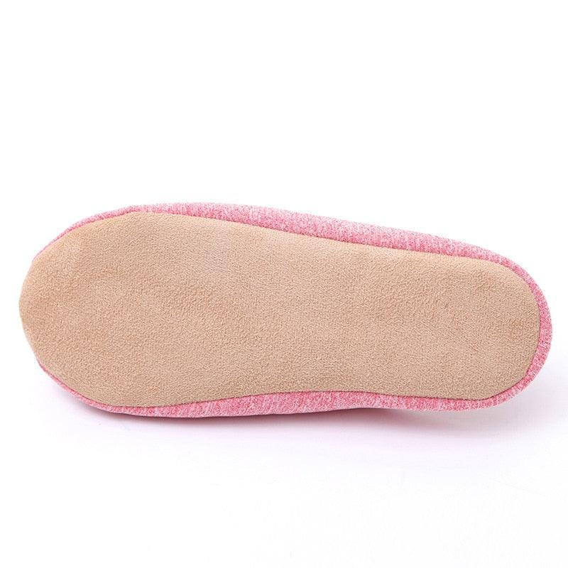 Women Indoor House Plush Soft Cute Cotton Slippers Shoes Non-slip Home Slippers Bedroom Cotton Slippers For Womens Mens Washable Home Shoes Non-Slip Slippers For Travel Spa Hotel