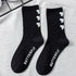 Women Korea Funny Socks Long Socks Black Cool Socks Harajuku GD Hip Hop Cotton Skateboard Socks Men New Trend Daisy Socks Men