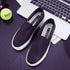 Women Leather Espadrilles Spring Trend Casual Flats Sneakers New Fashion Comfort Slip-on Platform Vulcanized Shoes Women Casual Fashionable Sports Espadrilles