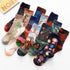 Women Long Sock Cartoon Print Creative Fashion Personalized Novelty Men Women Socks Winter Warm Comfortable Cotton Socks Running Cycling Socks For Men And Women