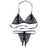 Women Luxury Bra Set Ladies Lingerie Set 2 Pieces Lace Bra And Panty Sets Strappy Lace Lingerie Set Lace Comfortable Polyester Sleepwear Underwear Tops Sets Lightweight Comfortable Design