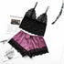 Women Luxury Bra Set Ladies Lingerie Set 2 Pieces Lace Bra And Panty Sets Strappy Lace Lingerie Set Lace Comfortable Polyester Sleepwear Underwear Tops Sets Lightweight Comfortable Design