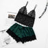 Women Luxury Bra Set Ladies Lingerie Set 2 Pieces Lace Bra And Panty Sets Strappy Lace Lingerie Set Lace Comfortable Polyester Sleepwear Underwear Tops Sets Lightweight Comfortable Design