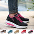 Women Modern Sneakers Height Increasing Flatform Lace-up Walking Leather Sneakers Fashion Breathble Vulcanized Shoes Women Casual Sport Sneakers