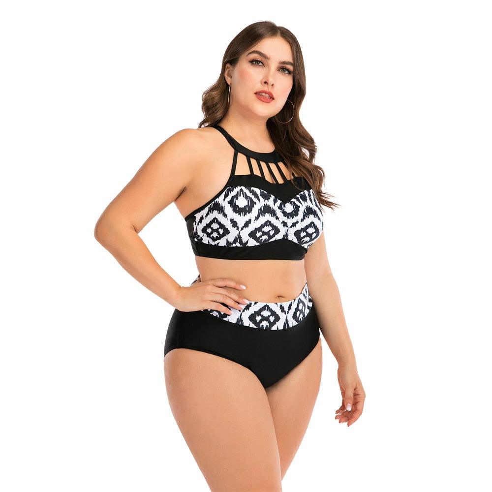 Women Push Up Bikini Sets Swimwear Women Swimsuit  Plus Larges Size Bathing Swimming  Suits Beachwear Women's Swimsuits Halter Push Up Bikini Two Piece Bathing Suits Women Plus Size Bikini