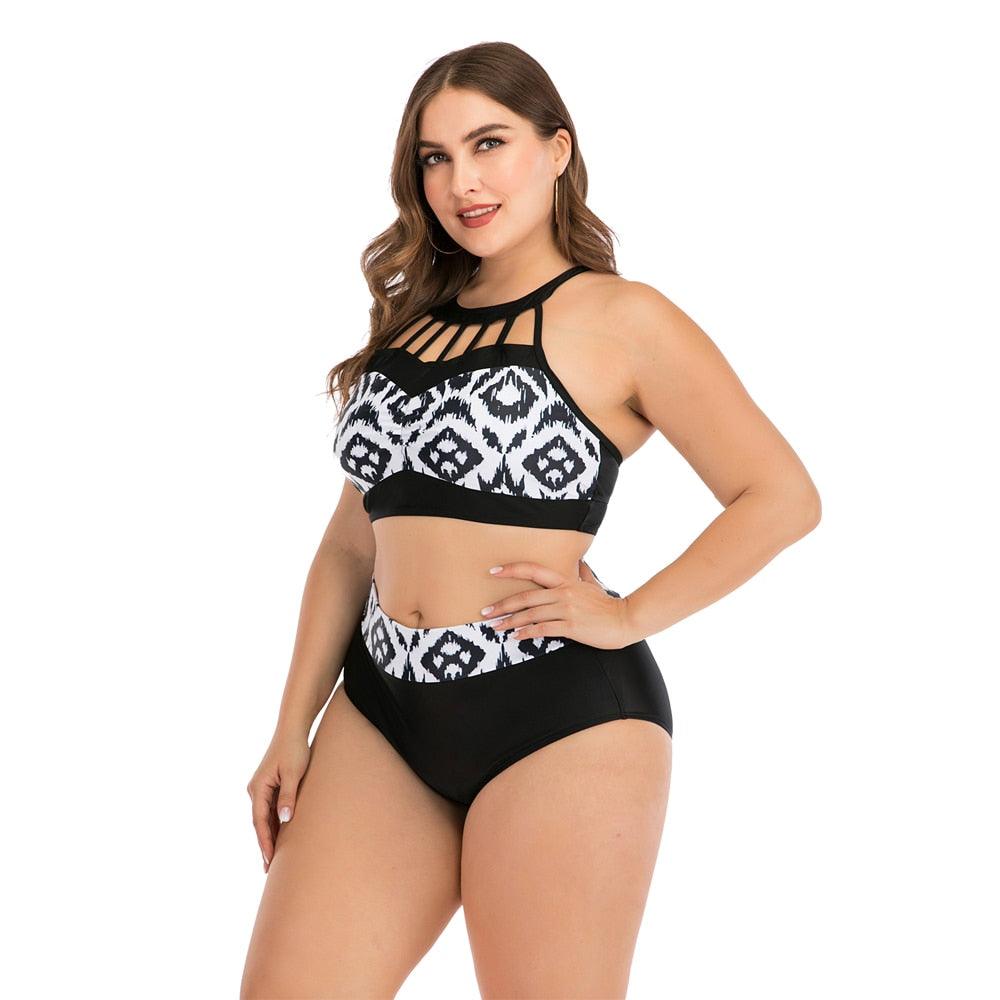 Women Push Up Bikini Sets Swimwear Women Swimsuit  Plus Larges Size Bathing Swimming  Suits Beachwear Women's Swimsuits Halter Push Up Bikini Two Piece Bathing Suits Women Plus Size Bikini