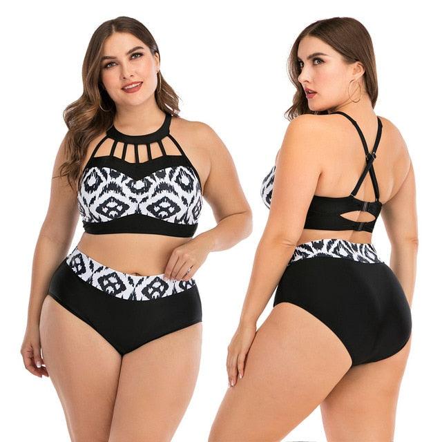 Women Push Up Bikini Sets Swimwear Women Swimsuit  Plus Larges Size Bathing Swimming  Suits Beachwear Women's Swimsuits Halter Push Up Bikini Two Piece Bathing Suits Women Plus Size Bikini