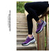 Women Running Air Cushion Athletic Sneakers Walking Breathable Sport Lace Up Hight Platform Casual Shoes Womens Mesh Sneakers Fashion Tennis Breathable Walking Gym Work Shoes