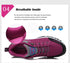 Women Running Air Cushion Athletic Sneakers Walking Breathable Sport Lace Up Hight Platform Casual Shoes Womens Mesh Sneakers Fashion Tennis Breathable Walking Gym Work Shoes