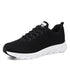 Women Running Sneakers Breathable Women Flat Shoes Lightweight Casual Lace-up Casual Light Sneaker Outdoor Breathable Mesh Fashion Sports Womens Sneakers