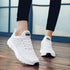 Women Running Sneakers Breathable Women Flat Shoes Lightweight Casual Lace-up Casual Light Sneaker Outdoor Breathable Mesh Fashion Sports Womens Sneakers