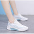 Women Running Sneakers Shoes Vulcanized Women's Casual Flats Elegant Soft Walking Shoes Breathable Non Slip Tennis Athletic Shoe For Casual Gym And  Work