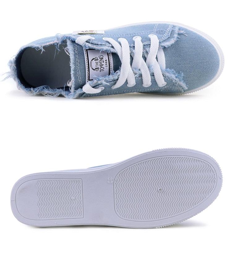 Women's Canvas Breathable Classic Summer Sneakers Lace-Up Shoes Casual Outdoor Men Sneakers Womens Canvas Sneakers Low Top Tennis White Shoes