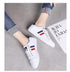 Women's Genuine Leather Sneakers Women Casual Fashionable Sports Shoes Vulcanized Woman White Flat White Sneakers Leather Casual Shoes White Tennis Sneakers