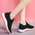 Women's Running Summer Woven Sports Sneakers Fashion Casual Shoe Breathable Mesh Walking Shoes Non Slip Lightweight Breathable Mesh Running Shoes Comfortable Design