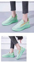 Women's Running Summer Woven Sports Sneakers Fashion Casual Shoe Breathable Mesh Walking Shoes Non Slip Lightweight Breathable Mesh Running Shoes Comfortable Design