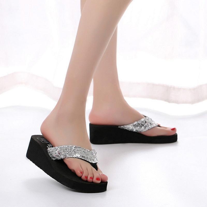 Women's Sandals Summer Slippers Elegant Butterfly Shoes Open Toe Fashion Comfortable Elegant Platform Shoes Pink Sandals For Women Dressy Modern Thick Platform Sandals