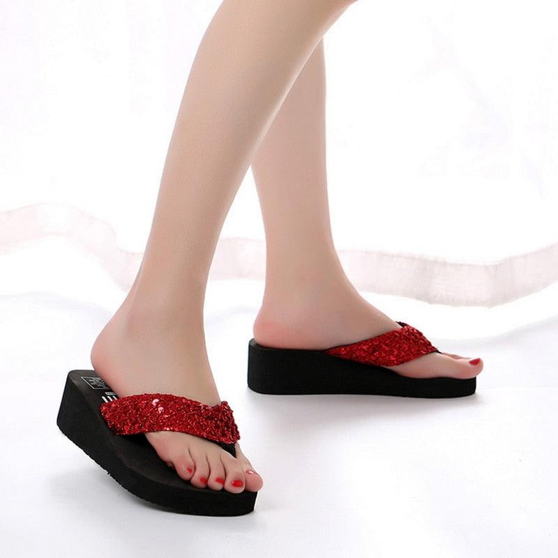 Women's Sandals Summer Slippers Elegant Butterfly Shoes Open Toe Fashion Comfortable Elegant Platform Shoes Pink Sandals For Women Dressy Modern Thick Platform Sandals