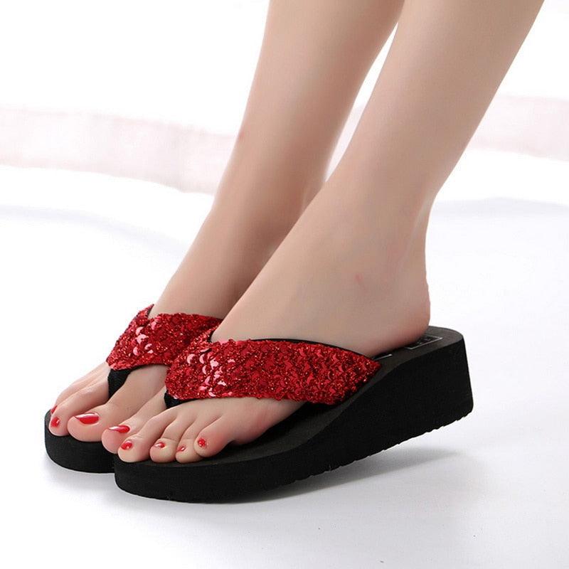 Women's Sandals Summer Slippers Elegant Butterfly Shoes Open Toe Fashion Comfortable Elegant Platform Shoes Pink Sandals For Women Dressy Modern Thick Platform Sandals