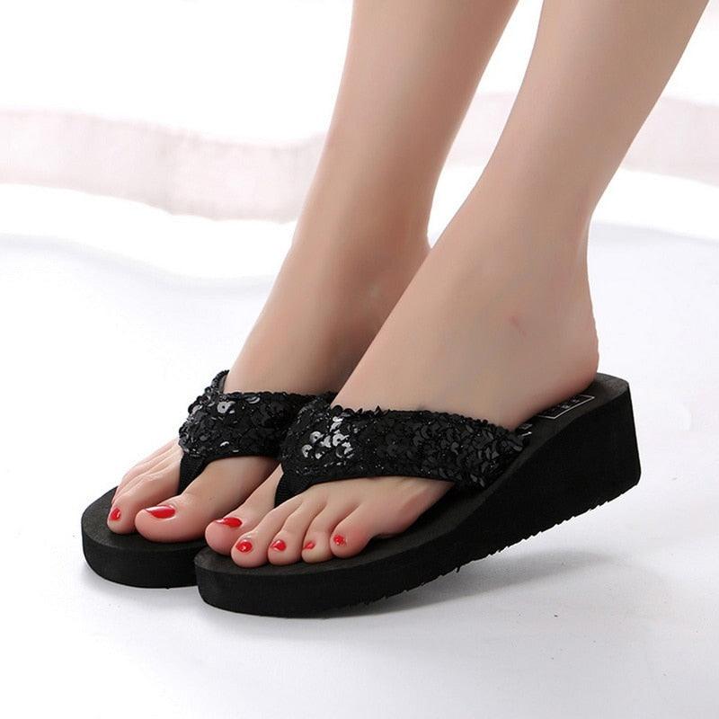 Women's Sandals Summer Slippers Elegant Butterfly Shoes Open Toe Fashion Comfortable Elegant Platform Shoes Pink Sandals For Women Dressy Modern Thick Platform Sandals