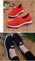 Women's Sneakers Espadrrilles Breathable Mesh Summer Shoes For Women Walking Solid Non Slip Casual Shoes Girls Tennis Slip On Sneakers Lightweight Comfortable Mesh Casual Sneakers