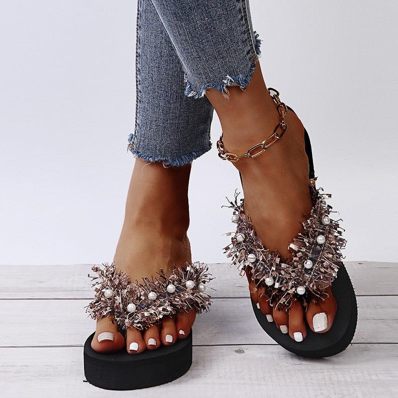 Women Sandals New Design Gold Chain Closed Toe Slip On Mules Shoes Flat Heels Square Head Casual Slides Summer Slippers Open Toe Flat Sandals Metal Chain PU Leather Slides Shoes