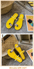 Women Sandals Slippers Flat Flip Flops String Bead Summer Fashion Woman Slides Elegant Pineapple Slides Flat Sandals Strappy Slides Sandals Open Toe Summer Beach Outdoor Shoes