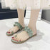 Women Sandals Slippers Flat Flip Flops String Bead Summer Fashion Woman Slides Elegant Pineapple Slides Flat Sandals Strappy Slides Sandals Open Toe Summer Beach Outdoor Shoes