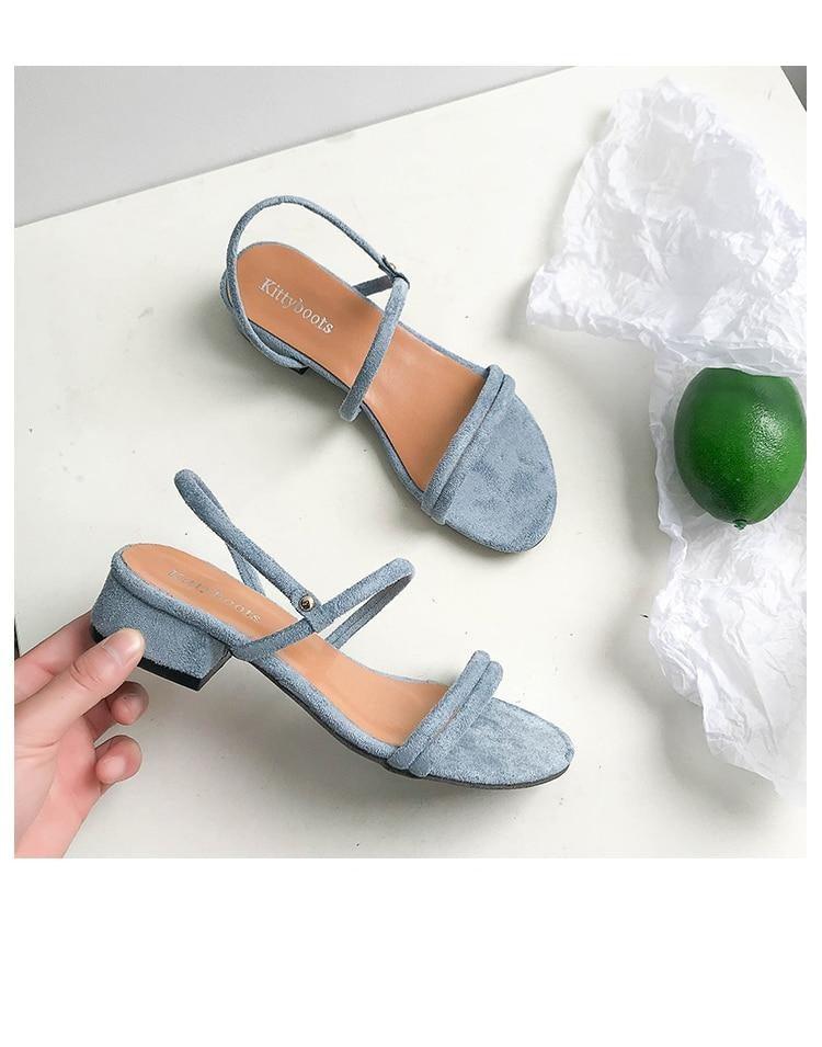 Women Sandals Summer Blue Shoes Flats Heel Flip Flip Flop Sandals Women Back Strap Flat Sandals Adjustable Casual Sandal With Open Toe Sandals