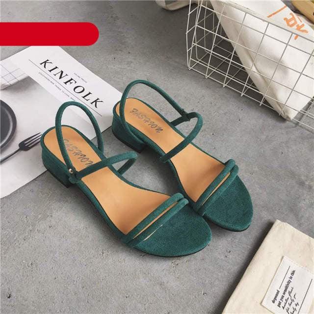 Women Sandals Summer Blue Shoes Flats Heel Flip Flip Flop Sandals Women Back Strap Flat Sandals Adjustable Casual Sandal With Open Toe Sandals