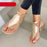 Women Sandals Summer Outdoor Beach Flip-flop Sandals Solid Fashion Sandals Flats Casual Shoes Black Summer Flat Sandals Stylish Flip Flop Comfortable Color Matching Sandals Flat Non-Slip Open-Toe Casual Beach Sandals