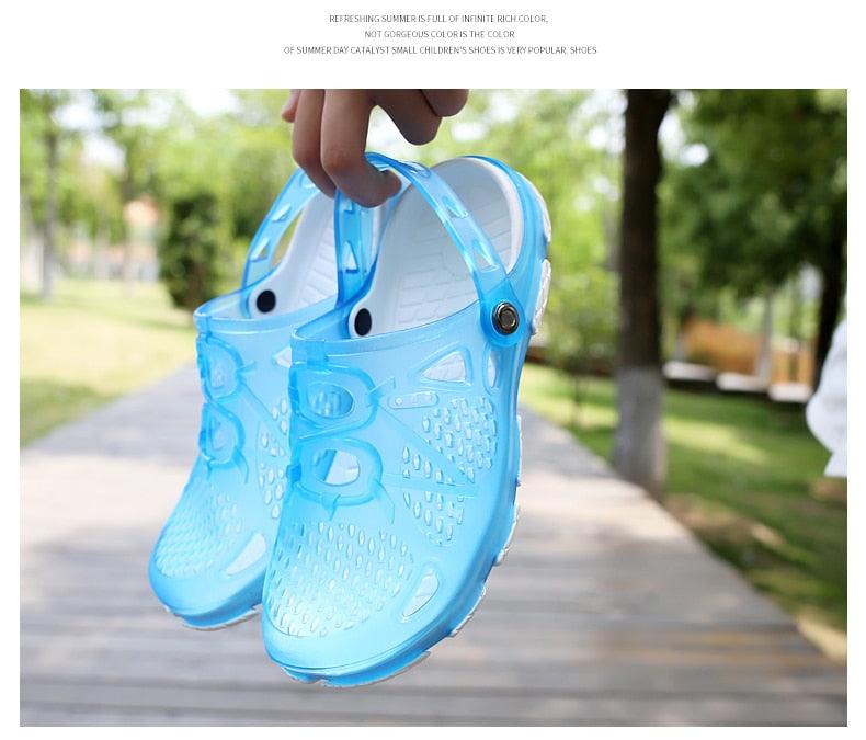 Women Sandals Summer Slippers New Women Outdoor Beach Casual Shoes Water Clogs Shoes Comfortable Slip-on Summer Beach Sandals For Women