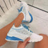 Women Sport Elegant Sneakers Platform Shoes Flats Solid Casual Spring Summer New Fashion Women's Vulcanized Running Sneakers Walking Tennis Shoes Lightweight Breathable Design