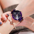 Women Starry Sky Clock Luxury Women Watches Fashion Diamond Quartz Wristwatches Women's Fashion Starry Sky Watch Luxury Analog Stardust Watches For Girls Casual Luminous Ladies Wrist Watch With Stainless Steel Mesh Band Dress Watch