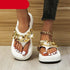 Women Summer Newest Fashion Chain Flip-flops Sandal Slippers Shoes Woman Flat Platform Sandals Casual Flat Slippers Slides Shoes Flat Sandals Casual Summer Shoes